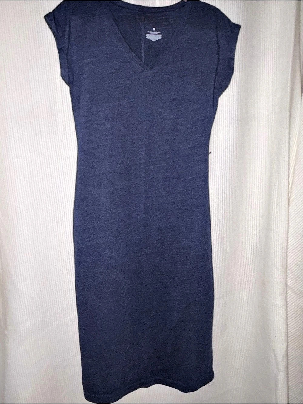 Sonoma Blue Midi Dress Size Small Like New